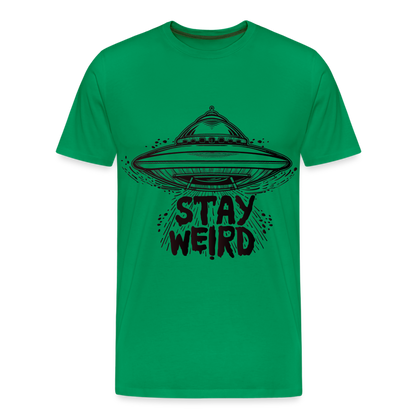 Men's Weird Premium T-Shirt - kelly green