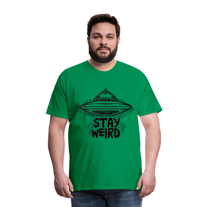 Men's Weird Premium T-Shirt - kelly green